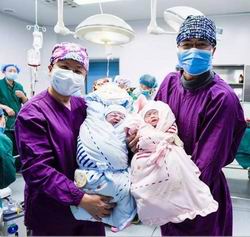 哪家郝蕾双胞胎是试管的吗医院做试管婴儿